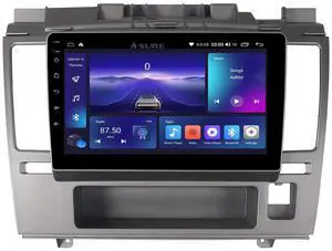 ASURE 9" Car Stereo Radio Upgrade for Nissan Versa 2007-2011,4Core 2+64GB Android System Car in-Dash Navigation GPS Unit with Wireless Carplay,Android Auto,1280x800 HD Touchscreen Multimedia Player