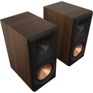 klipsch Reference Premiere RP-600M II Walnut Bookshelf Speakers