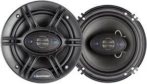 Blaupunkt 6.5-Inch 360W 4-Way Coaxial Car Audio Speaker, Set of 2