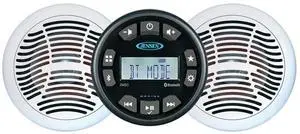 JENSEN JMS3SPKG Stereo and 6.5" Speaker Package