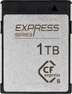 Novachips 1TB Express CFexpress Type B Memory Card - up to 8K RAW - Nikon Z6/Z8/Z9, Canon EOS-R3/R5/R5C, Other Cameras (NN765C01T0TX9)