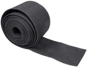 BuyUneed Heat Shrink Braided Sleeving Fabric Tubing 2 in 1 Wiring Harness Tubing Abrasion Resistant Cable Sleeve for Protection Wire/Sheath/Irregular Shape Hose (1"-24ft)