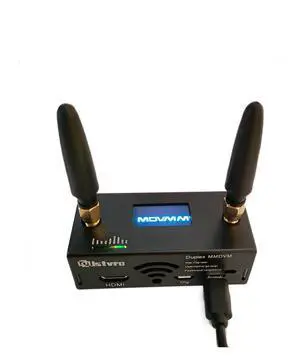 Upgraded MMDVM Duplex Hotspot Radio WiFi Digital Voice Modem Work UHF VHF Dual Band Support DMR Dstar YSF P25 Fusion Raspberry Pi Zero W Two Colors OLED