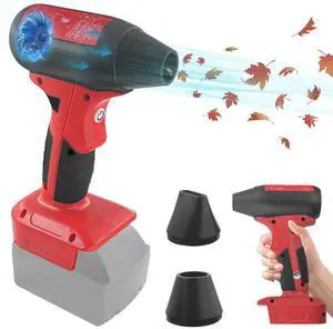 Laimiao Mini Jet Dry Blower Fan for Milwaukee M18 Battery,130000RPM Electric Air Duster,Rechargeable Cordless Jet Fan Blower for PC, Car and Outing Jobsite (Battery Not Included)