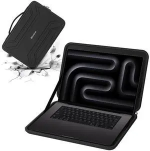 Smatree Hard Shell Laptop Sleeve for 16inch HP ZBook Power G11/G11A,HP ZBook Firefly G11/G11A, for 16.2inch MacBook Pro M4 2024/M3 2023, for 16inch Samsung Galaxy Book 5/4/3 Pro 360,Galaxy Book 4 Edge