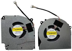 TXLIMINHONG New Compatible CPU and GPU Cooling Fan for Hasee Z7M-CT5NA Z7M-CN7NA Z7M-CT7NK T58-V EFC-70100V1-0AH DC5V