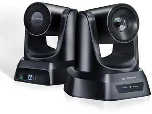 TONGVEO Conference Room PTZ Camera System with 20X Optical Zoom | 1080P 60fps HDMI USB Webcam for Church Streaming Online Video Conference| Compatible with Zoom, OBS | Easy Setup