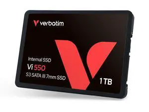 Verbatim 1TB Vi550 2.5" Internal Solid State Drive SSD SATA III Interface with 3D NAND Technology