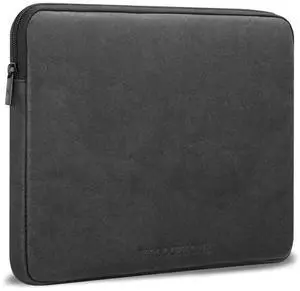Woodcessories - Sustainable Laptop Sleeve for MacBook 15-16 Inch Sleeve Black - Made from Paper