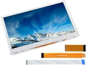 waveshare 4.3inch DSI Display 800 x 480, IPS Screen, Compatible with Raspberry Pi 4B/3B+/3A+/3B/2B/B+/A+, Compute Module3/3+/Compute Module 4 (No Touch)