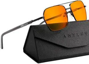 ANYLUV Blue Light Glasses Men/Women, Blue Light Blocking Glasses, Computer Screen Blocker Eyes Protection Glasses