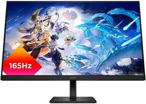 HP OMEN 32q QHD 165Hz Gaming Monitor, QHD Display (2560 x 1440), IPS Panel, 99% sRGB, 95% DCI-P3, 16:9, AMD FreeSync Premium Technology, 32q (2023),Black