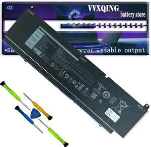 VVXQING C903V PKWVM 68Wh Battery Replacement for Dell Precision 7550 7750 7560 7760 Dell P44E P93F P44E001 P44E002 P93F001 P93F002 Laptop PKWVM 0C903V 0CR72X CR72X 068N03 0447VR 68ND3 453-BBCQ 11.4V