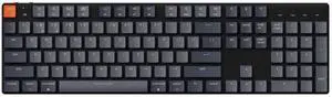 Keychron K5 SE Ultra-Slim Bluetooth Mechanical Keyboard, 104 Keys, White Backlight, Low Profile Gateron Red Switch, Mac/Windows Compatible