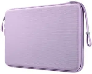 FINPAC Hard Laptop Sleeve Case for 13 inch MacBook Air M4 2025 M3 2024, 14 inch MacBook Pro M4/M3/M2/M1 A2918 A2992 A2779 A2442, 13'' Air/Pro, Waterproof Case for Dell, Surface Laptop, HP, Acer, Lilac