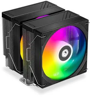 ID-COOLING FROZN A620 PRO SE ARGB Dual-Tower Air CPU Cooler with ARGB Lighting, 6×6mm Heatpipes, Dual 120x120x25mm Quiet Fans, Intel LGA1700/1851/1200/115X; AMD AM4/AM5 (157mm in Height)