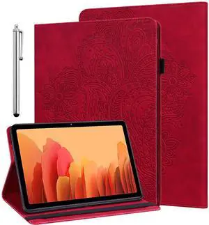 ALILANG for Amazon Kindle Fire Max 11 Case (13th Gen, 2023 Release) 11" with Stylus, Multi-View PU Leather Flip Stand Cover with Pen Holder for Fire Max 11 2023 Tablet Cases -Red