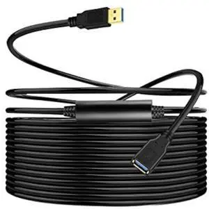 cablecc 8m USB 3.0 Male to Female Extension GL3523 Repeater Cable for Laptop PC & Hard Disk Drive