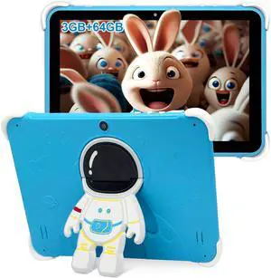 Kids Tablet 10 Inch,Tablet for Kids Android 14,3GB+64GB,8-Core CPU,2.4/5G WiFi WiFi 6,12H Battery Life,Parental Control,1280x800 HD Display,Dual Cameras,Shockproof Case,Pre-Installed Educational Apps Kids Tablet 10 Inch,Tablet for Kids Android 14,3GB+64GB,8-Core CPU,2.4/5G WiFi WiFi 6,12H Battery Life,Parental Control,1280x800 HD Display,Dual Cameras,Shockproof Case,Pre-Installed Educational Apps