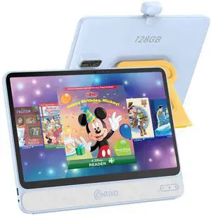 Contixo Kids Tablets - A3 Educational Learning Kids Tablet, 15.6 Inch HD Touch Screen, Android, 8GB 128GB, WiFi, Featuring 80 Disney eBooks Videos, 13MP Dual Camera, Wi-Fi, BT, Octcore Tablet