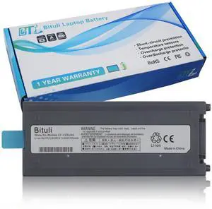 Bituli CF-VZSU48 Laptop Battery Replacement for Panasonic Toughbook CF-19 CF19 MK1 MK2 MK3 MK4 MK5 MK6 MK7 MK8 Series CF-VZSU48U CF-VZSU28 CF-VZSU48R CF-VZSU50 CF-VZSU58U 10.65V 58Wh