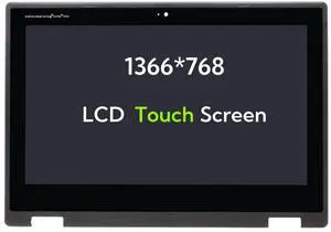 NBPCLCD Screen Replacement 6M.H90N7.001 6M.H90N7.002 for Acer Chromebook Spin 511 R752TN R752T LCD Touch Display Digitizer Assembly +Bezel 11.6" 40pin 1366x768