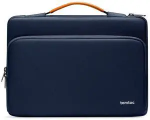 tomtoc 360 Protective Laptop Carrying Case compatible with 14-inch MacBook Pro M4/M3/M2/M1 Pro/Max 2024-2021, 12.9-13 Inch iPad Pro/Air, Water-Resistant MacBook Accessory Bag Sleeve