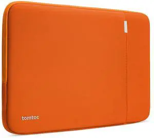 tomtoc 360 Protective Laptop Sleeve for 14-inch MacBook Pro M4/M3/M2/M1 Pro/Max A3112 A3401 A3185 A2992 A2918 A2779 2024-2021, Water-Resistant Case Bag with Accessory Pocket for 13.8 Surface Laptop 7