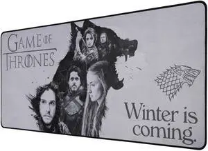 Game of Thrones XXL Mouse Pad 35 in x 15.7 in - Gift Game of throns Gaming Desk pad 90 mm x 40 mm - Official Licensed