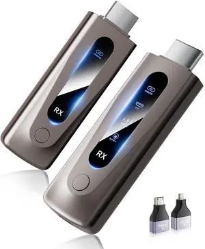 Wireless HDMI Transmitter and Receiver S3 Brown