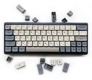 XDK Custom Keycaps 120 Keys(PBT XDA Dye-Sub) Enlightenment Japanese Keycap Set