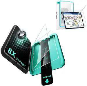 ESR 2 Pack Armorite Screen Protector for iPad 11th/10th Generation 11/10.9 Inch A16/A14 (2025/2022)+Paper-Feel Screen Protectors