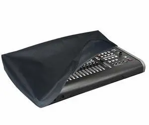 DigitalDeckCovers Dust Cover Compatible with Tascam DP-24 / DP-32 / DP-32SD Digital Portastudio Recorder [Antistatic, Water Resistant, Protector, Black] [WxDxH = 20.2x13.4x4.09-2]