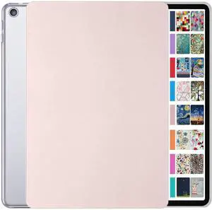 DuraSafe Cases for iPad 2013 9.7 Inch Air 1 [ Air 1st Generation ] A1474 A1475 A1476 MD785LL/A MD788LL/A MD786LL/A MD789LL/A Slim Hard Shell Protective Stand Cover - Light Pink