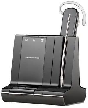 Plantronics SAVI W740-M Wireless DECT Headset, 84001-12 (Wireless DECT Headset)