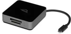 OWC Atlas Dual CFexpress Type B & SDXC UHS-II Card Reader - Bus Powered by USB-C - Compatible with Mac/Windows/iPad/Chrome OS