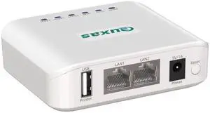 LP-N110W Wireless Print Server in Modern White | Easy USB Printer Sharing | Stable Network Printing for Windows, Mac, Laptop