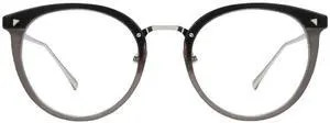 TIJN Round Blue Light Glasses for Woman Men, Retro Acetate Cat Eye Rim Frame Glasses for Gaming Computer Screen, Maaike