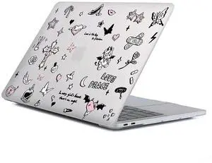 Case Compatible with MacBook Air 13 Inch 2022 2021 2020 2019 2018 Release Model A2337 M1 M2 A2681, Art Protector Cover for Air13 Retina Display with Touch ID-Gothic Dark Sweetheart