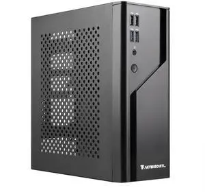 D32R Mini ITX Case SFF Small Form Factor Mini-Tower HTPC Computer Cases Vented Panels 0.8mm SPCC PC Chassis Suitable for Mini ITX Motherboards of 170 * 170mm