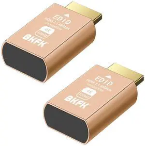 4K 120Hz hdmi Dummy Plug - Display to hdmi Adapter, Luna Display Virtual Window for Home-edid Emulator-Dummy, displayport Headless dummie dongle (HDMI-2.1port-4K-120Hz-2P)