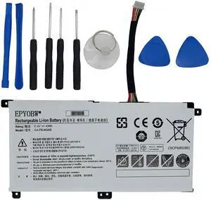 EPYOBW AA-PBUN3AB Laptop Battery 43Wh 3780mAh 11.4V Compatible with Samsung NP530E5M / Notebook 5 NP550XTA NP550XTA-K01US / 7 Spin NP740U / 300E4M Series AA-PBUN3QB BA43-00379A BA43-00377A