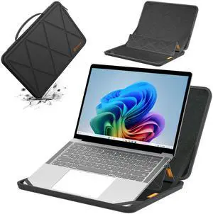 Smatree MS35 Hard Protective Sleeve Case with Stand Compatible for 13.8 inch Microsoft Surface Laptop Copilot+PC, Microsoft Surface Laptop 7, for 13.3 inch DELL Latitude 7340 or 2-in-1 Bag
