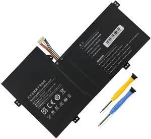 MULS 45121212P Laptop Battery Replacement for RTDPART Gateway GWTN116-1BL GWTC116-2BL GWTC116-1BK GWTC116-2BK U4374113PV-2S1P 45121212 3978115 3978115-2S NV-3978115 Battery 5500mAh 7.6V