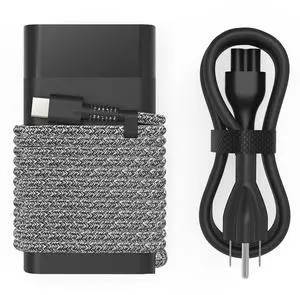 QIOUZW 2025 New Slim 90W USB C Laptop Charger Compatible with HP Spectre x360, EliteBook 1040 G4,Chromebook Fast Charging Type C Travel AC Adapter Laptop Power Cord Supply