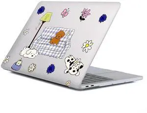 Case Compatible with MacBook Air 13 Inch 2022-2018 Release Model A2337 M1 M2 A2681,Art Protector Cover for Air13 Retina Display with Touch ID-Dog's Home,13.3 Air(A1932/A2179/A2337)