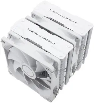 Thermalright Peerless Assassin 120 White CPU Air Cooler, 6 Heat Pipes,TL-C12W PWM Fan,Aluminium Heatsink Cover, AGHP Technology, for AMD AM4/AM5/Intel LGA 1700/115X/1851/1200/2066/2011 (PA120 White)