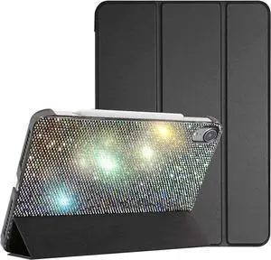 Teazgopx Bling Rhinestone Case for iPad Mini 7 A17 Pro 2024/ iPad Mini 6th Generation 2021 8.3 Inch- High Quality Hand Glued Diamond,Glitter Sparkle Fashion Luxury Shiny Crystal Shell for women girls