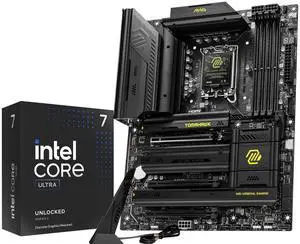 Micro Center CPU Motherboard Combo - Intel Ultra 7 265KF 20-Cores Unlocked Desktop Processor with MAG Z890 Tomahawk WiFi Gaming LGA 1851 ATX Motherboard