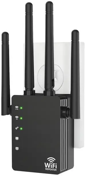 12880 Sq.Ft Range WiFi Extender Signal Booster Dual Band 5GHz/2.4GHz, 105-Device Compatibility, Simple Installation, WiFi Extender